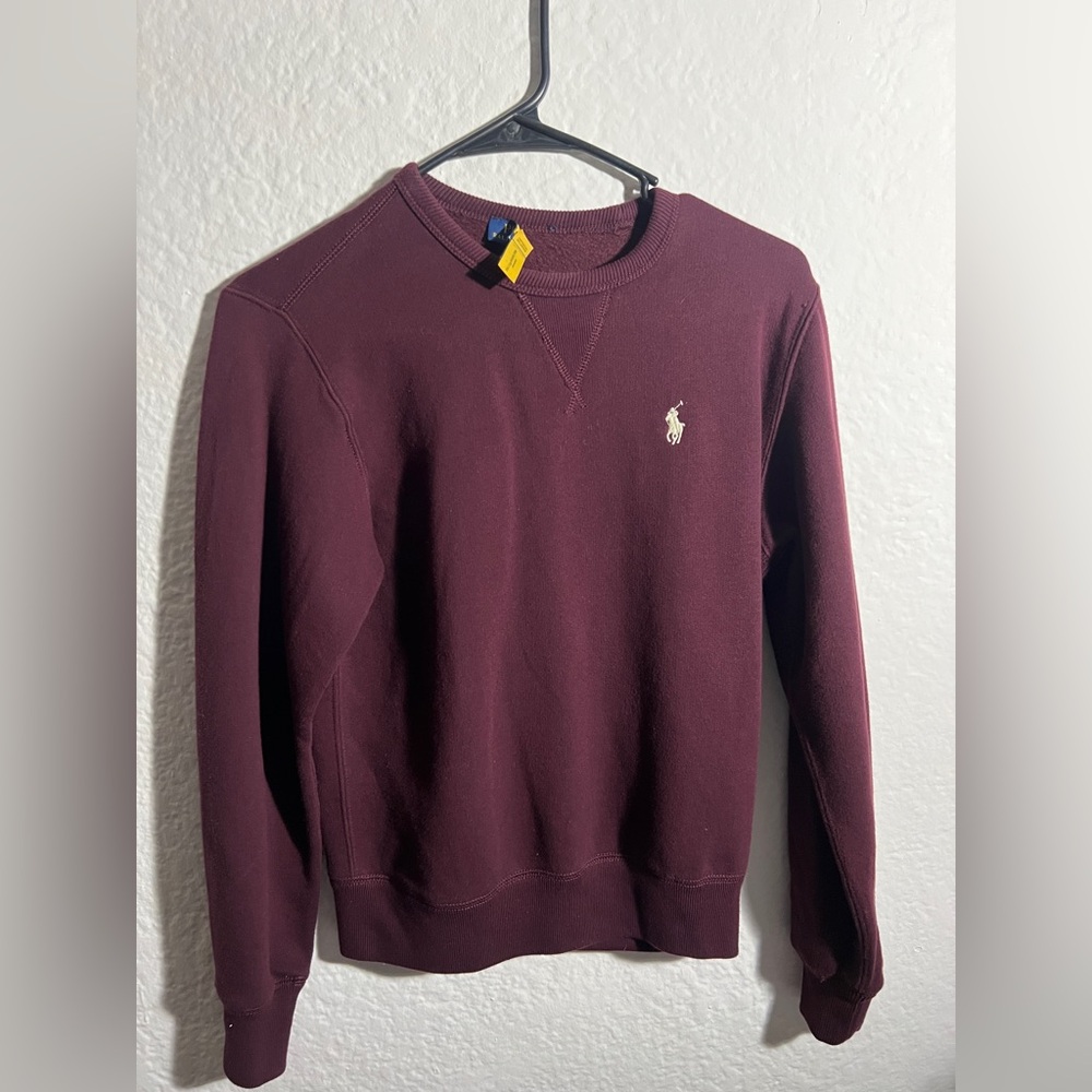 Polo Ralph Lauren Burgundy Crewneck
